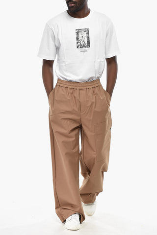 SEASONAL Nylon-Cargohose mit elastischem Bund