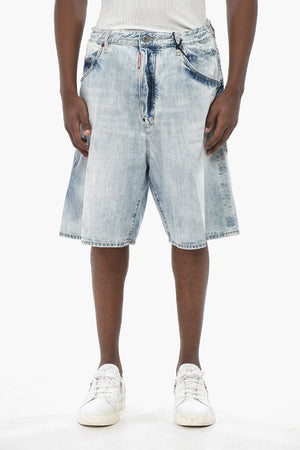 Baggy-Fit Denim Shorts