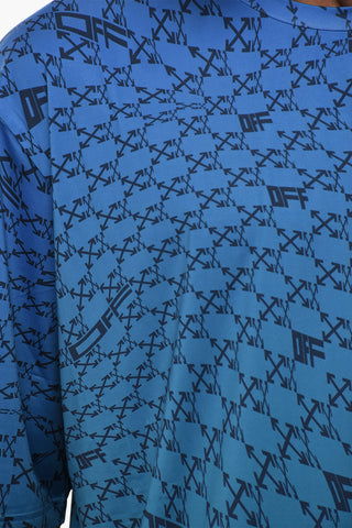 SPORTSWEAR T-Shirt Aus Technischem Gewebe Mit Degradé-Monogramm-Motiv