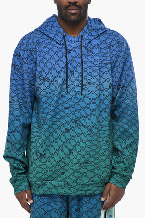 SPORTSWEAR Felpa Hoodie RTW Motivo Monogram Degradè