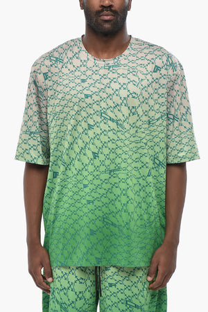 SPORTSWEAR T-Shirt aus technischem Stoff mit Degradé-Monogramm