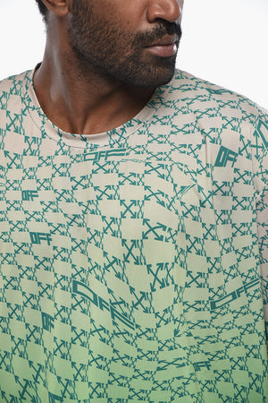 SPORTSWEAR T-Shirt aus technischem Stoff mit Degradé-Monogramm