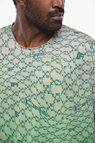 SPORTSWEAR T-Shirt aus technischem Stoff mit Degradé-Monogramm