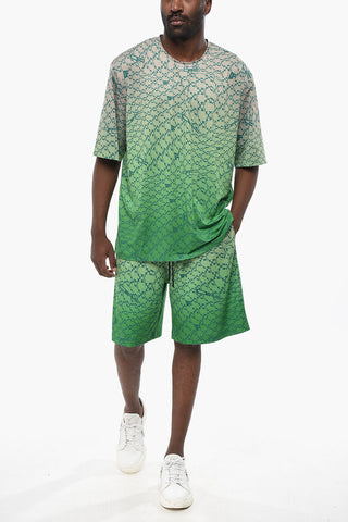 SPORTSWEAR T-Shirt aus technischem Stoff mit Degradé-Monogramm