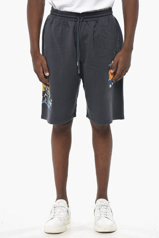 SEASONAL Jersey-Shorts GRAFFITI mit Print