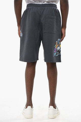 SEASONAL Jersey-Shorts GRAFFITI mit Print