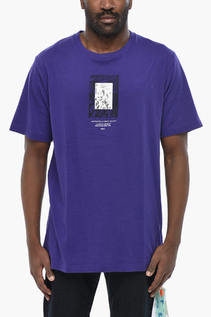 SEASONAL Rundhals-T-Shirt PAINT MIRROR Aus Baumwolle