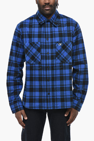 Flannel Shirt BRICK ARROW With Check Pattern