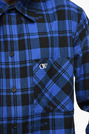 Flannel Shirt BRICK ARROW With Check Pattern