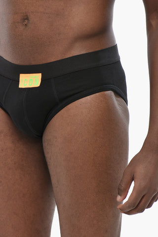 ICON Slip aus Baumwolle mit Logobund