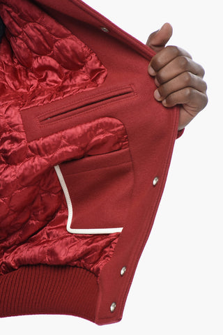 Bomber ONTHEGO con Maniche in Pelle e Applicazioni in Spugna
