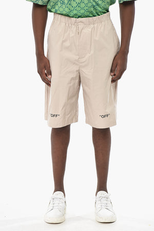 SEASONAL Nylon-Shorts QUOTE Mit Gummibund