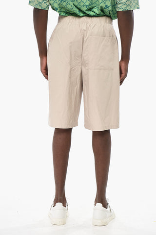 SEASONAL Nylon Shorts QUOTE With Elastic Waist