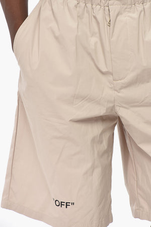 SEASONAL Nylon-Shorts QUOTE Mit Gummibund