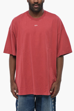 T-Shirt Mit Rundhalsausschnitt S.MATTHEW Aus Baumwolle Mit Print