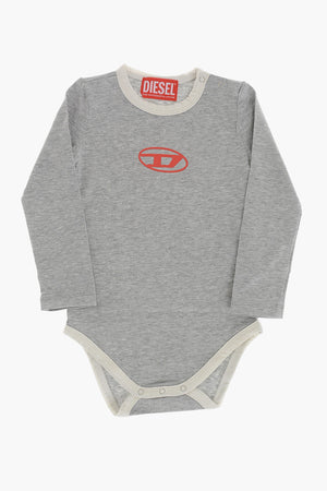 Long-Sleeve Stretch Cotton Bodysuit