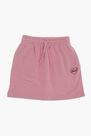 Fleece Skirt With Elastic Waist