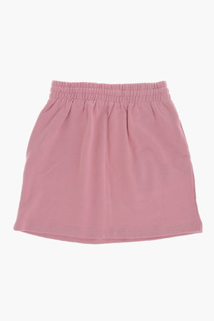 Fleece Skirt With Elastic Waist