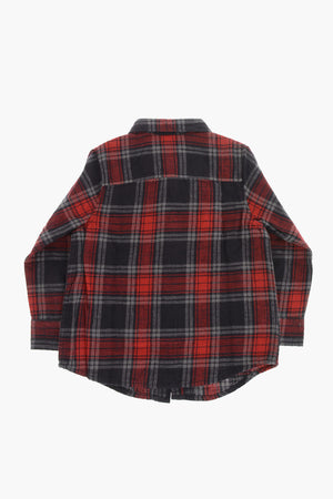 Cotton Flannel Check Shirt