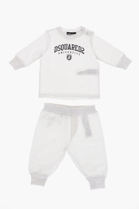 Set T-shirt Girocollo a Maniche Lunghe e Joggers