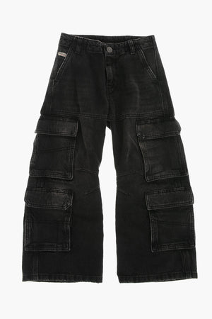 Crago Jeans in Dark Wash With Branded Button