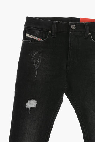 Jeans 1995 A Lavaggio Scuro Effetto Distressed