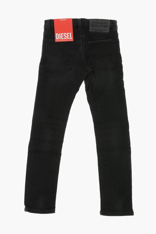 1995 Jeans Dark Wash with Distressed Effect