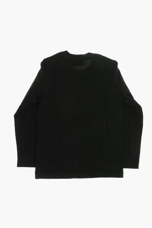 ICON Long-Sleeve Crewneck T-Shirt With Printed Logo