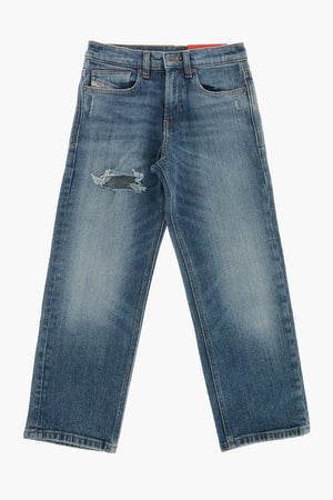Loose-Fit-Jeans Mit Rissen