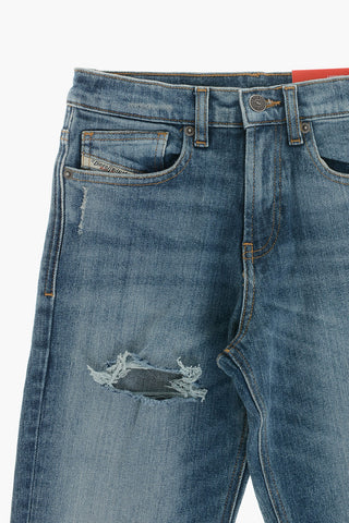 Loose-Fit-Jeans Mit Rissen