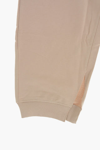 MM6 Wide-Leg Joggers with Ankle Split
