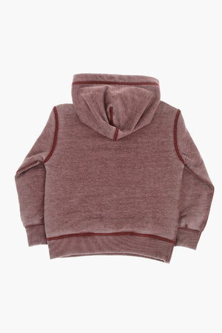 Cotton Hoodie with Front Logo