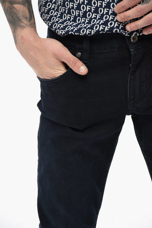 Skinny Fit Stretch Denim Jeans 16cm