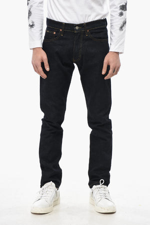 Tapered Jeans with Topstitching 17cm
