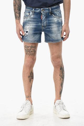 Shorts SEXY 7O'S Effetto Vintage con Toppa