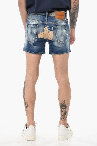 Shorts SEXY 7O'S Effetto Vintage con Toppa