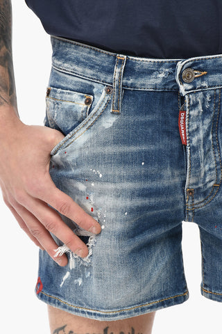 Shorts SEXY 7O'S Effetto Vintage con Toppa