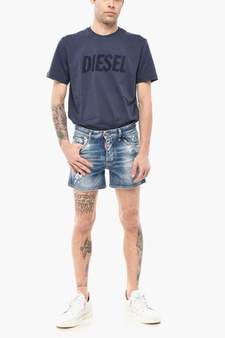 Shorts SEXY 7O'S Effetto Vintage con Toppa