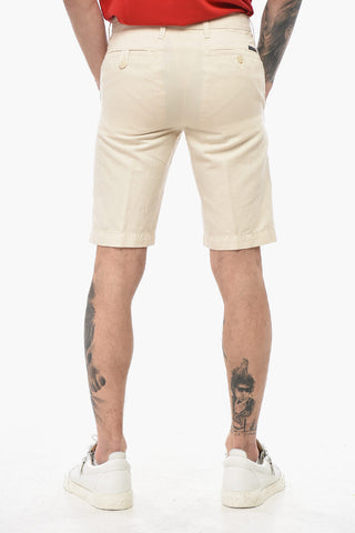 ID Shorts DAKAR Aus Baumwolle Mit Verdeckter Knopfleiste