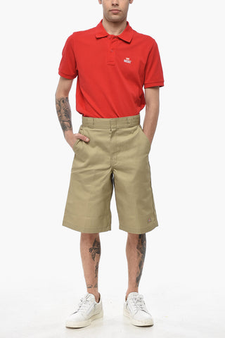 Loose-Fit Cotton Shorts