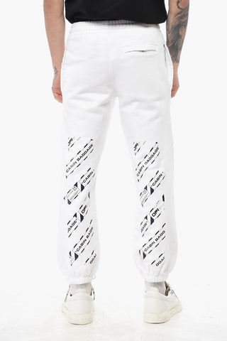 Joggers AIRPORT TAPE aus angerauter Baumwolle
