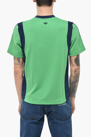 ADIDAS Zweifarbiges T-Shirt mit erhabenem Logo