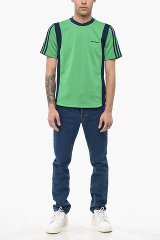 ADIDAS Zweifarbiges T-Shirt mit erhabenem Logo