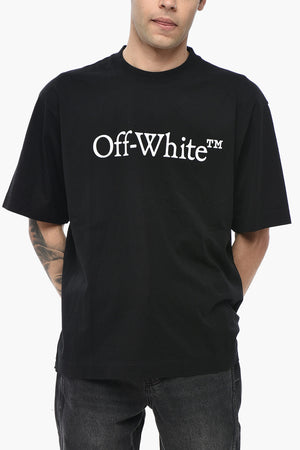 Cotton Crewneck T-Shirt BIG BOOKISH