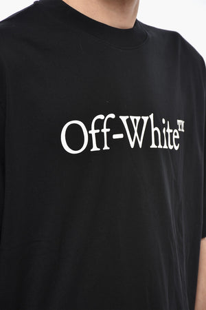 Cotton Crewneck T-Shirt BIG BOOKISH