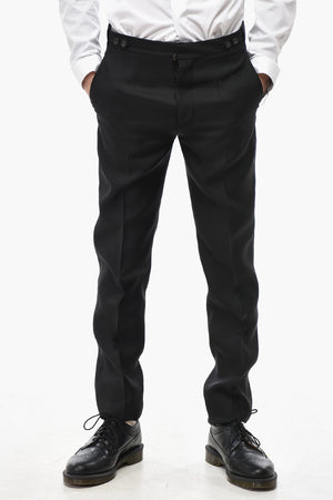 Virgin Wool and Silk Trousers LONDON