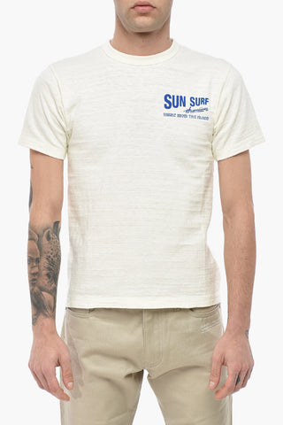 T-shirt Girocollo in Cotone Stampata