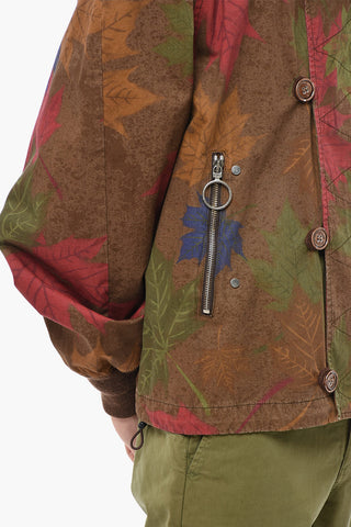 Camouflage-Jacke AGREEMENT mit Rückenaufdruck