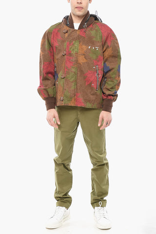 Camouflage-Jacke AGREEMENT mit Rückenaufdruck