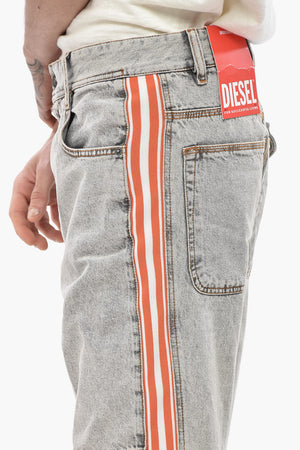 Regular Fit Jeans D-ARBUS With Contrasting Side Band 19cm L.30